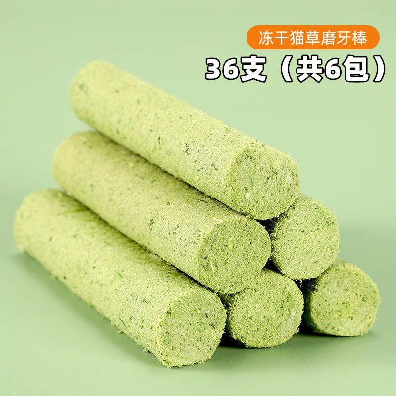 총 36개 스틱 6팩(여러 마리의 고양이가 있는 가족에게 적합)