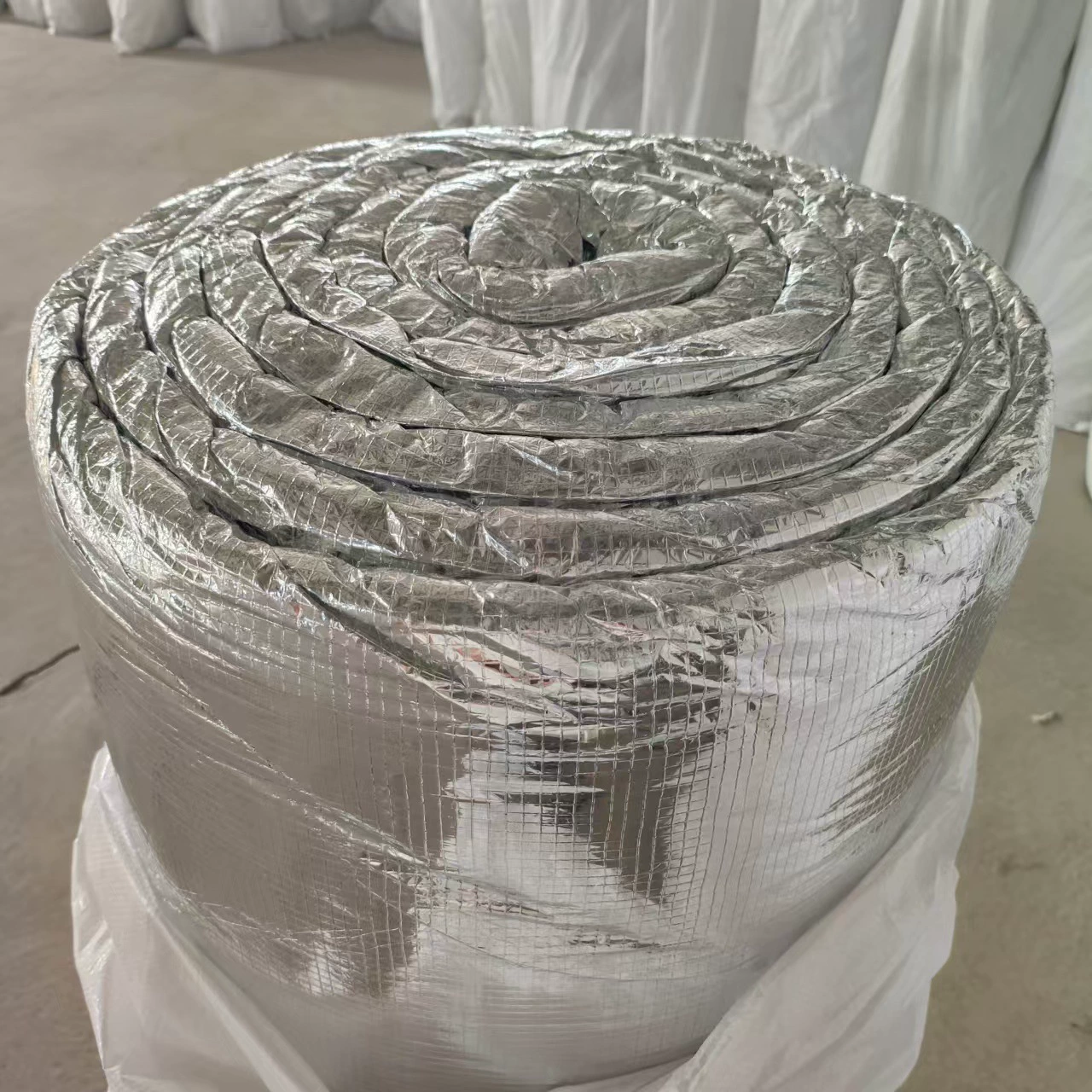 Противопожарная обертка дымоудаления силиката алюмосиликата огнестойкий теплоизоляционные хлопок Высокотемпературная мембрана гибкая теплоизоляционные мембраны завод