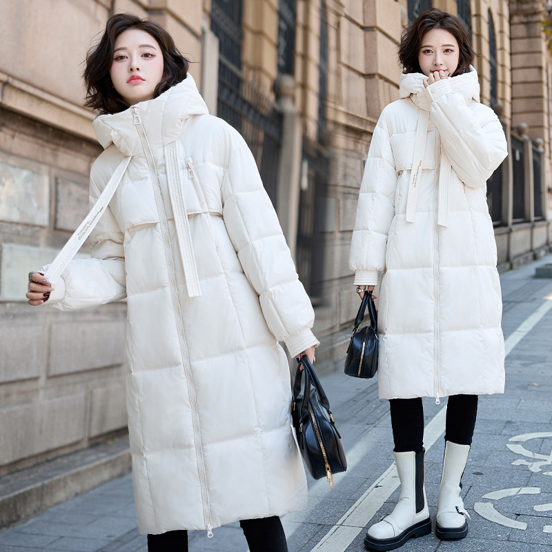 Rusia nuevo invierno de 2025, ropa de algodón de pluma espesa para mujeres, chaqueta de algodón suelta coreana, chaqueta de moda