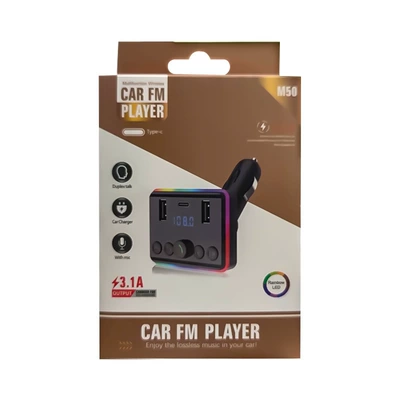 Car mp3 digital display hands-free call car - m50