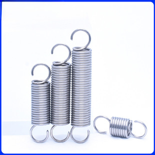 0.3-0.4-0.5 Open Hook Spring 304 Stainless Steel Tension Spring Hook Tension Spring S Hook Tension Spring Small Tension Spring