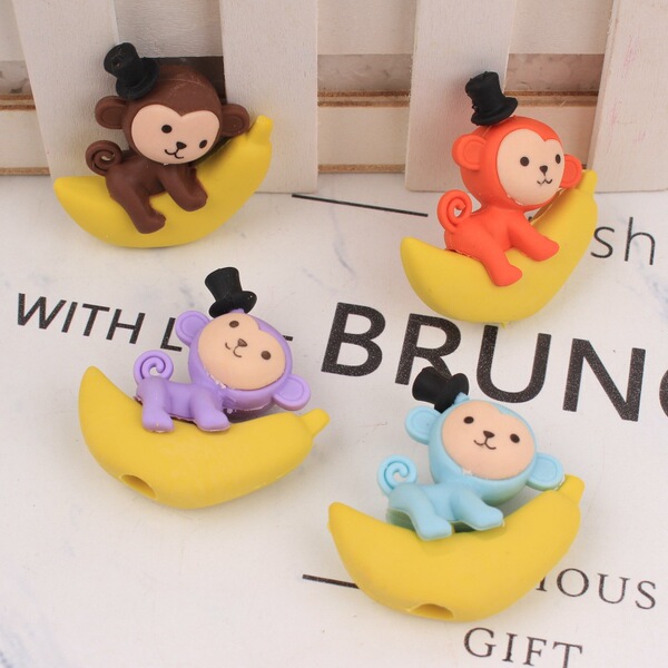 cute eraser with animals for students