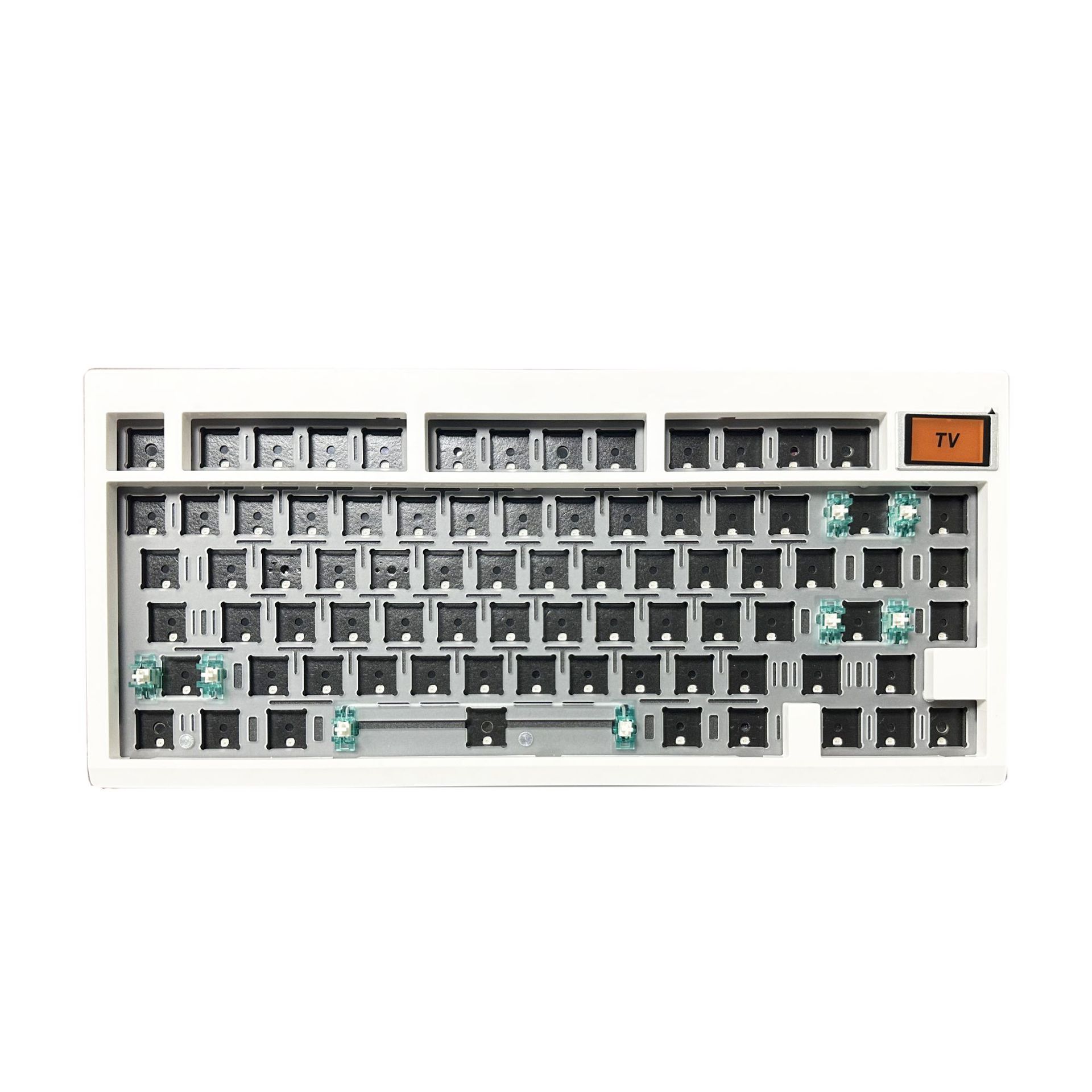 Zuoya GMK81 tres modelos personalizados DIY Kit de Teclado mecánico de conexión en caliente RGB soporte de retroiluminación