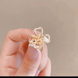Anti-light Brooch Buckle Four-leaf Clover Invisible Seam-free Universal Buckle Small Pin Corsage Women's Fixed Clothes Artifact Accessories