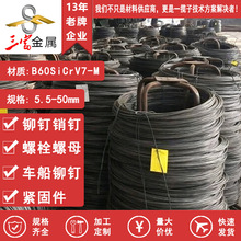 三富 供应宝钢现货B60SiCrV7-M盘条弹簧钢线材 盘圆线 弹簧钢材