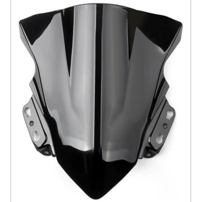 Suitable for Kawasaki Ninja250Sl Zx250Sl 14-17 Years Windshield Front Windshield Deflector (Motorcycle front windshield) - black