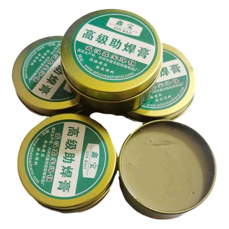 Паяльная паста-флюс 100 г для паяльника, для сварки металлов и электроники, в наличии