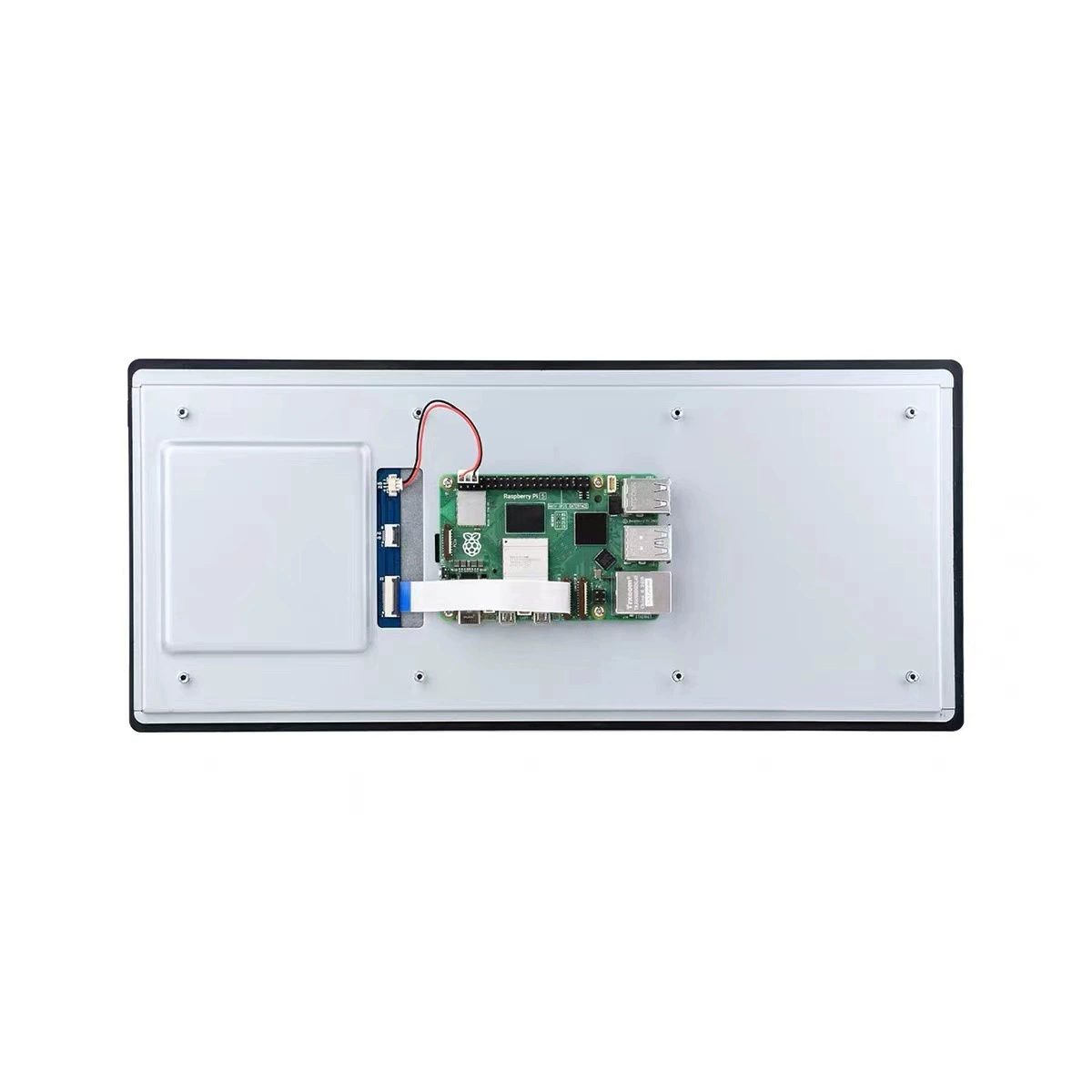 Микро-снег 12.3-дюймовый DSI конденсаторный ten-point сенсорный экран Raspberry Pi 5 HD дисплей 720×1920 пикселей