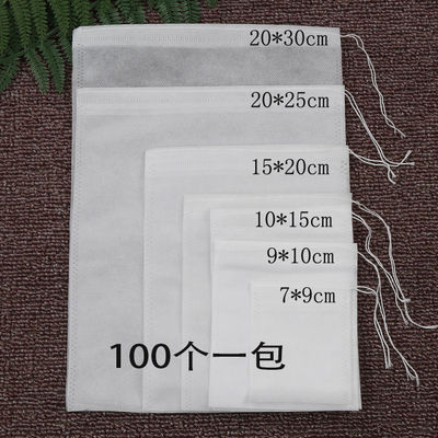 Non-woven fabric Make tea Tea bag Filter bags traditional Chinese medicine Decocting medicine Bittern Powder Seasoning packet Soup Slag separation