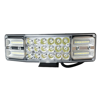 Three-sided wide-angle illuminated: Motorcycle headlights, headlights