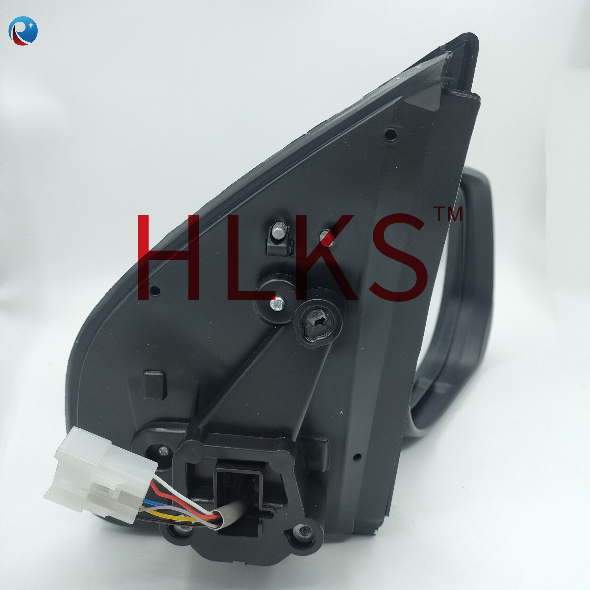 Adecuado para Wuling D-MAX Pickup Espejo retrovisor galvanizado Espejo retrovisor eléctrico de 6 líneas RHD image 2