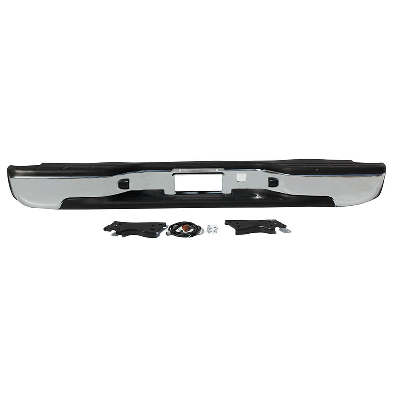 Aplicable a Chevrolet 1999 - 2007 Silverado 1500 parachoques traseros, modelo de galvanoplastia original de Solode