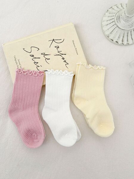 Thin children's summer knee socks