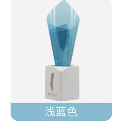 Foreign trade generation hair high heat insulation light blue sunscreen car film household window film store stall heat insulation paste (Automotive Film) - colour-50300cm-light-blue