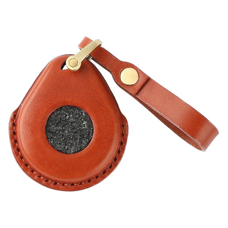 Adecuado para Harley motocicleta caso clave cuero genuino x48 caso clave deslizamiento calle Harley vaca retro clave caso