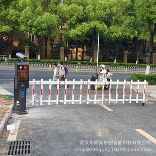 Parking lot gate Smart Parking Community factory parking license plate recognition system scan code payment cloud platform
