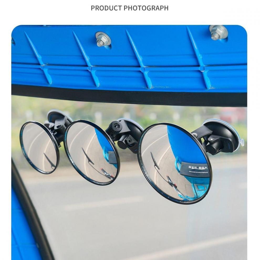 Z-mirror three-wheel vehicle four-wheel reversing mirror suction cup rearview mirror enclosed three-wheel four-wheel vehicle interior rearview mirror