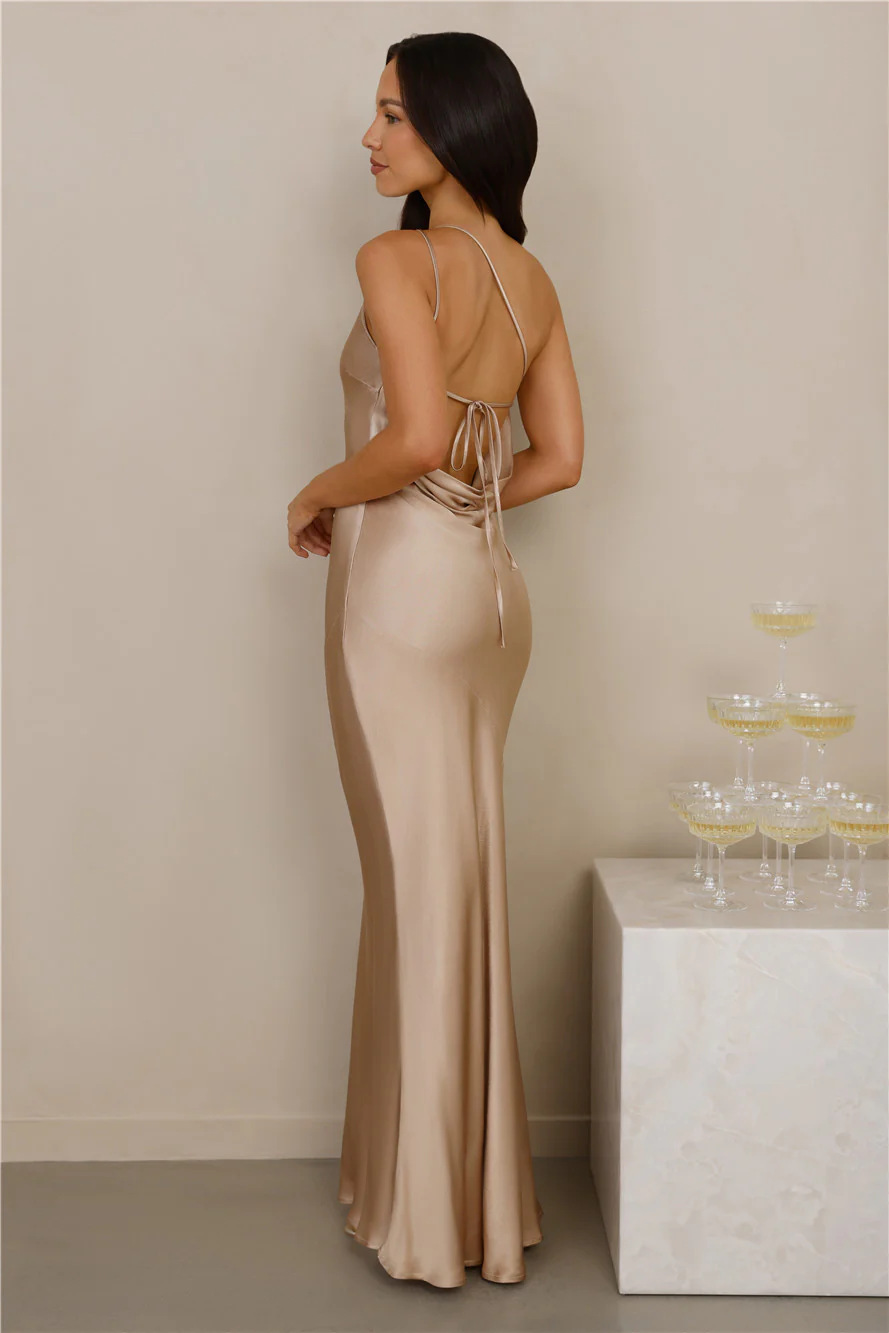 Elegant Backless Sleeveless Wrap Maxi Dress With Adjustable Straps - Flattering A-Line Silhouette For Women, Perfect For Vacation & Evening Wear_ecoleips.com