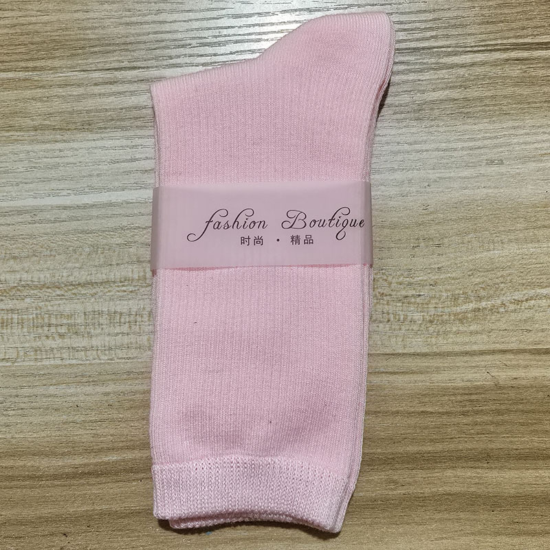 2025 nuevas calcetines de baile de color de mujer de dopamina calcetines de algodón de color sólido calcetines de tirada calcetines cuatro estaciones