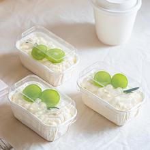 白色耐高温蛋糕纸杯烤箱烘焙纸托麦芬杯子马芬杯带盖盒子包装盒