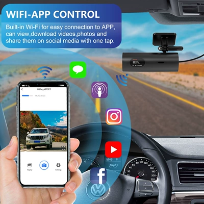 Vision Dash Cam, Driving recorder