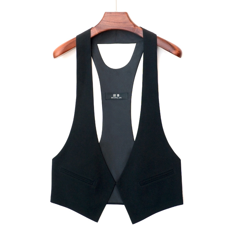 New Chiffon Vest Women's Short Summer Single Slim-fit Lightweight All-match Cardigan Jacket Slimming Casual Trendy Outer Wear