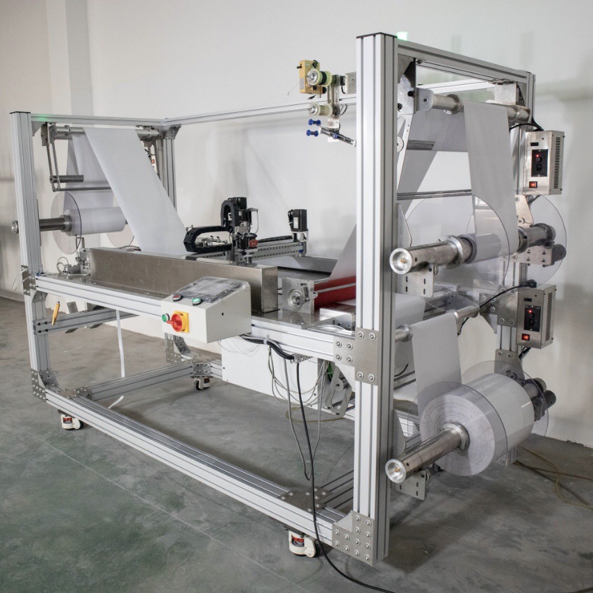 Fabrica de Dongguan suministra directamente cubierta automática de inodoro de película antifumble de goma de mascota de silicio de alambre de silicio máquina de línea de calentamiento