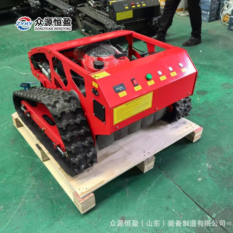 农用遥控割草机履带式家用 履带550S自走式四驱收割除草机碎草机