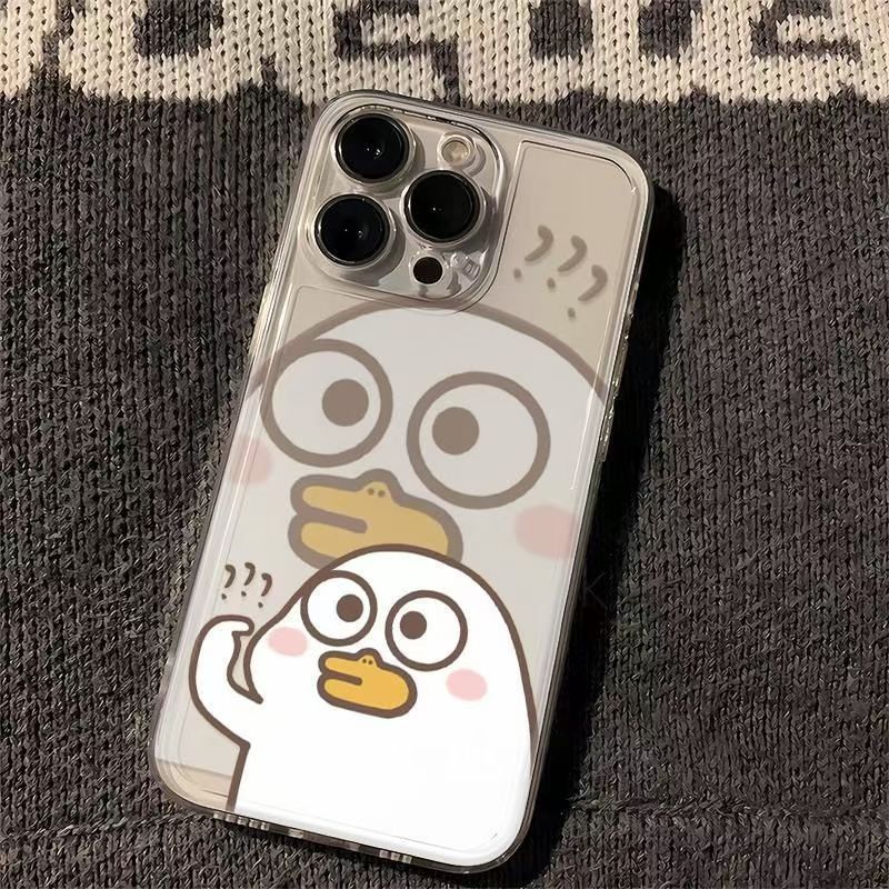 Question: phone case is suitable for cute cartoon transparent soft shell 11ProMax/12/13/14/15_voghion.com