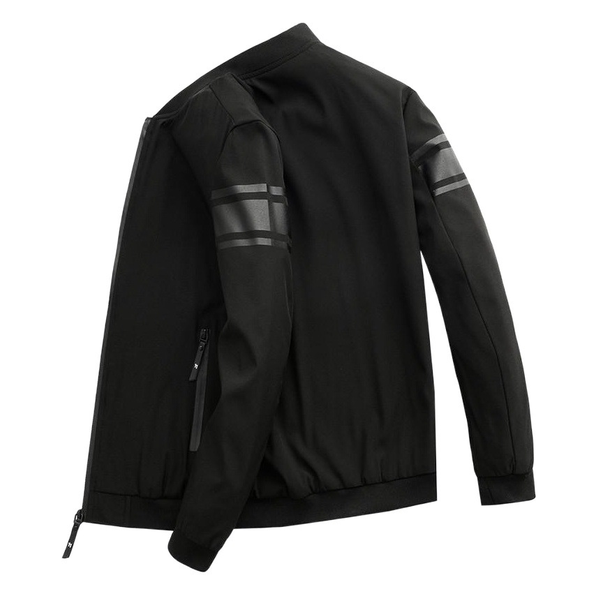 Abrigo chaqueta de otoño e invierno de los hombres de moda coreana uniforme de béisbol de los hombres suelta nueva chaqueta deportiva casual de la motocicleta de los hombres