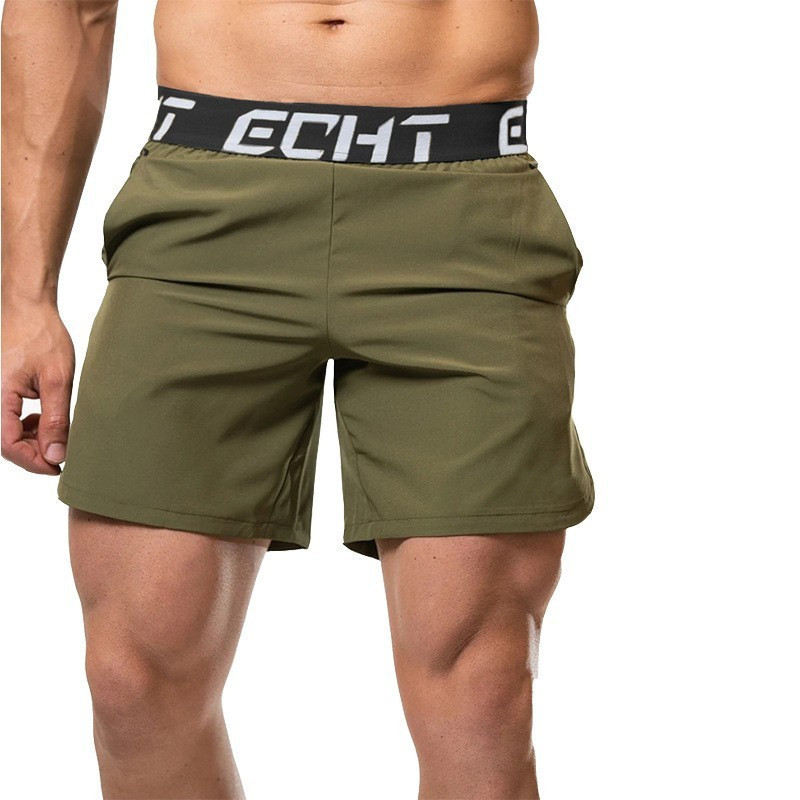 Popular Muscle-Fit Men's Summer Workout Shorts with Distinctive Waistband Design for Fitness, Bodybuilding, Training, Running, and Casual Wear Popular Muscle-Fit Men's Summer Workout Shorts with Distinctive Waistband Design for Fitness, Bodybuilding, Training, Running, and Casual Wear