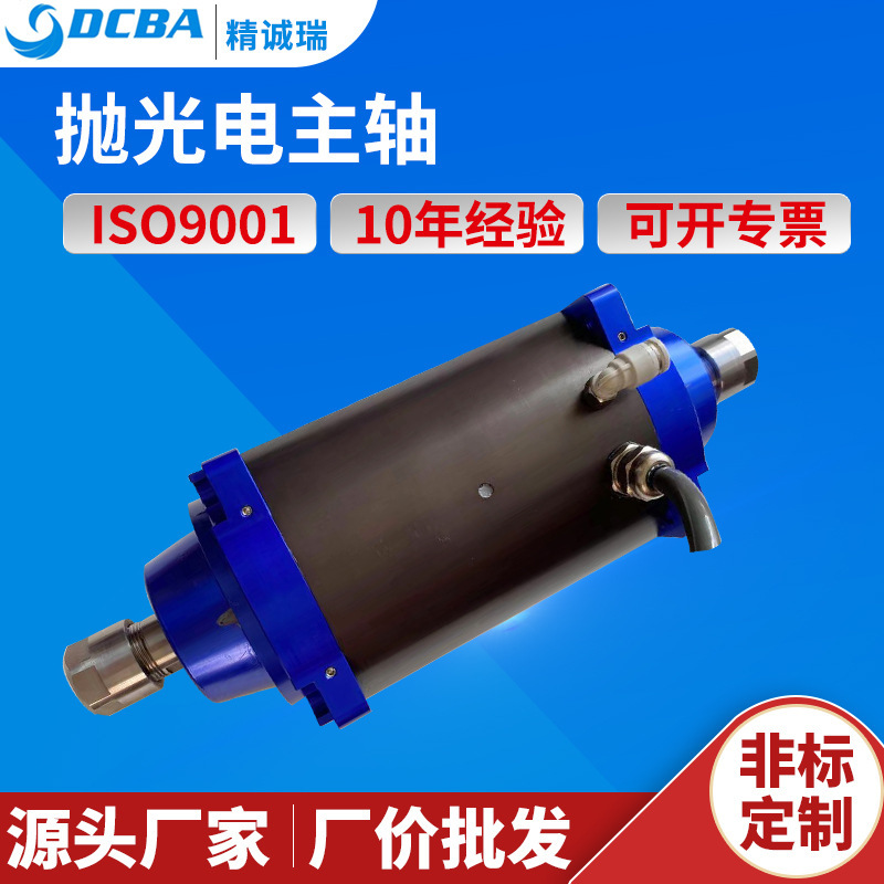 Robot end grinding electric spindle double head polishing electric spindle DCBS-8006ER16