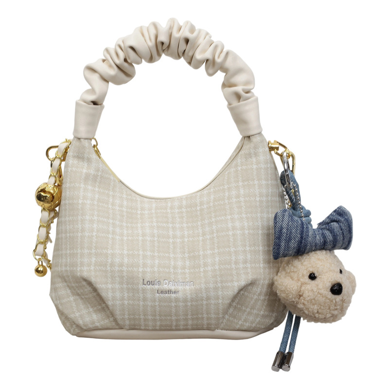 Bolso de mano popular de verano para mujeres 2026 nuevo estilo versátil cadena diaria bolso de hombro sensación de bolso plegado super caliente