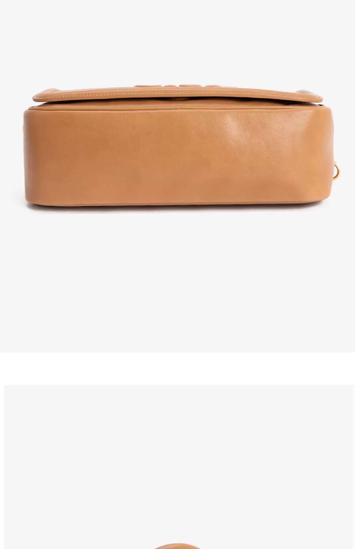 Borsa a spalla in vera pelle retro a cuscinetto da donna_voghion.com