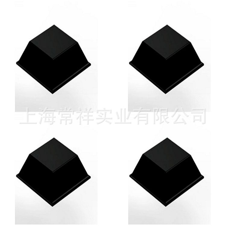 3M™ 脚垫 SJ5018, 黑色 自粘式橡胶缓冲器，设计用于脚、止动器