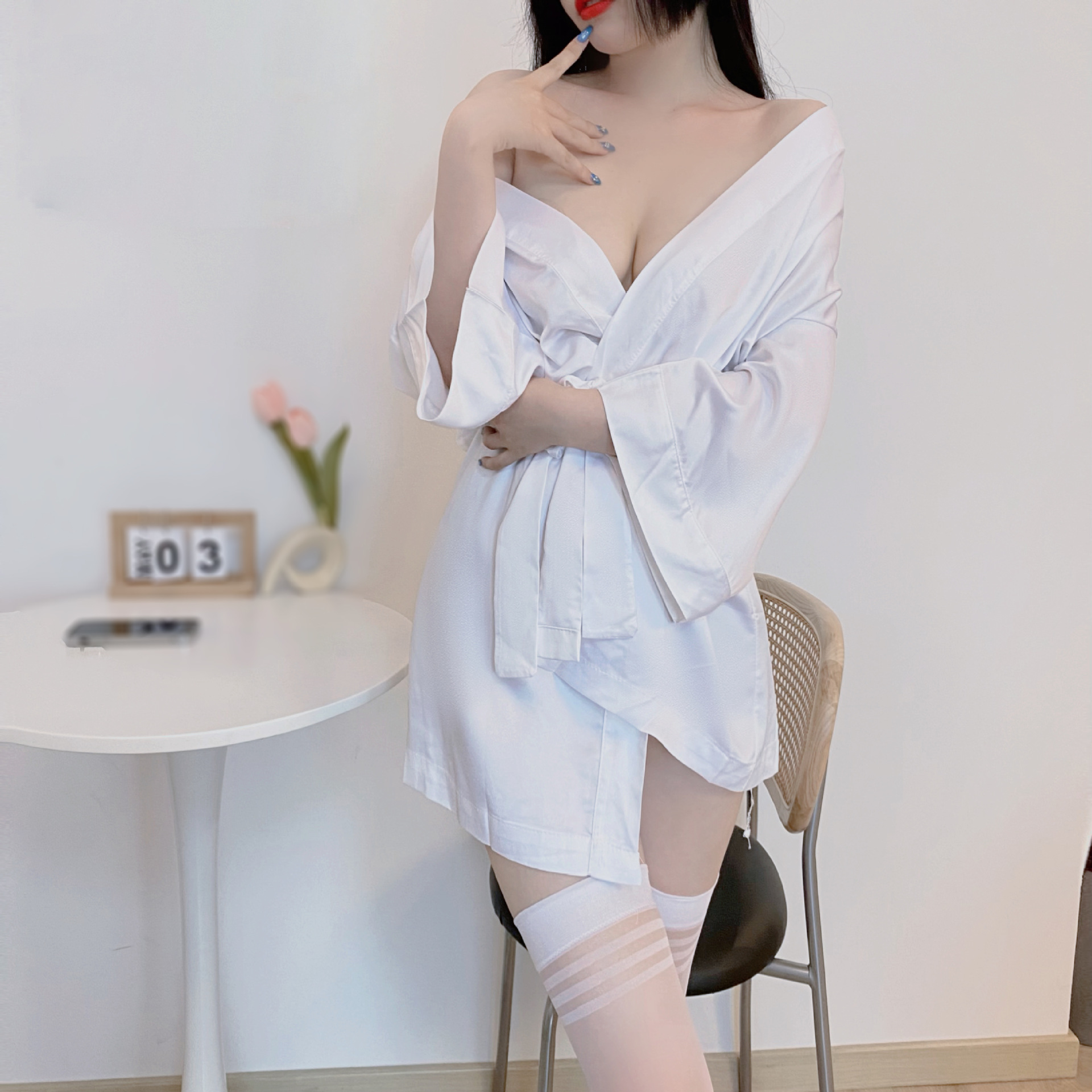 White Japanese uniform