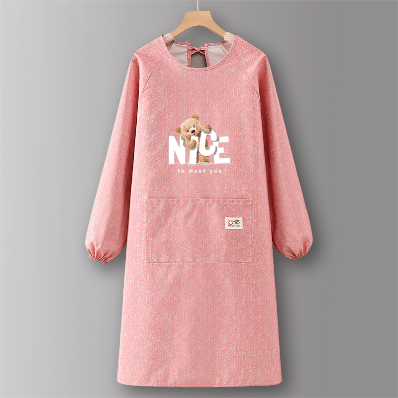 핑크 SJ815NI 베어 코튼 긴팔 레귤러 스타일