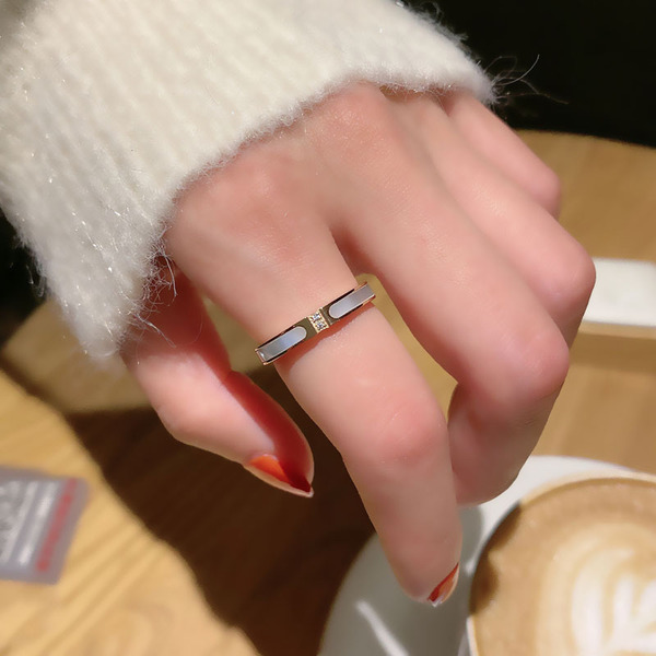 glossy ring stainless steel
