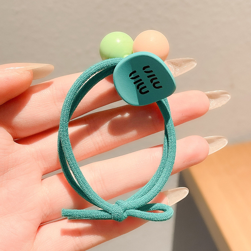 Niños de dibujos animados coloridos cuerda de cabeza niñas atadas artefactos de cabello de alta elasticidad anillo de cabello niñas no lastiman cabello de cabello de cola de caballo