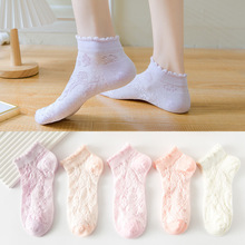 浅口低帮短襪子韩国潮女隐形船袜子外贸批发春夏女士泡花款 socks