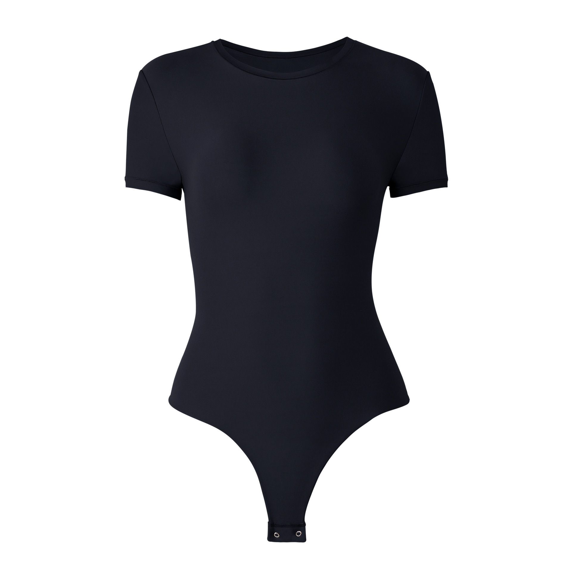 Venta directa de fábrica, body moldeador de cintura SK para mujer, camiseta de doble capa mate con control de abdomen y manga corta. image 8
