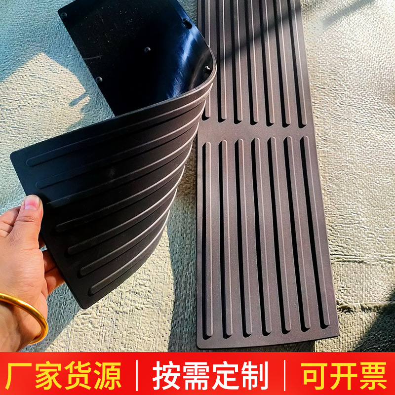 橡胶工业用橡胶地脚垫防滑垫橡胶异形件加工品长方形防滑地垫