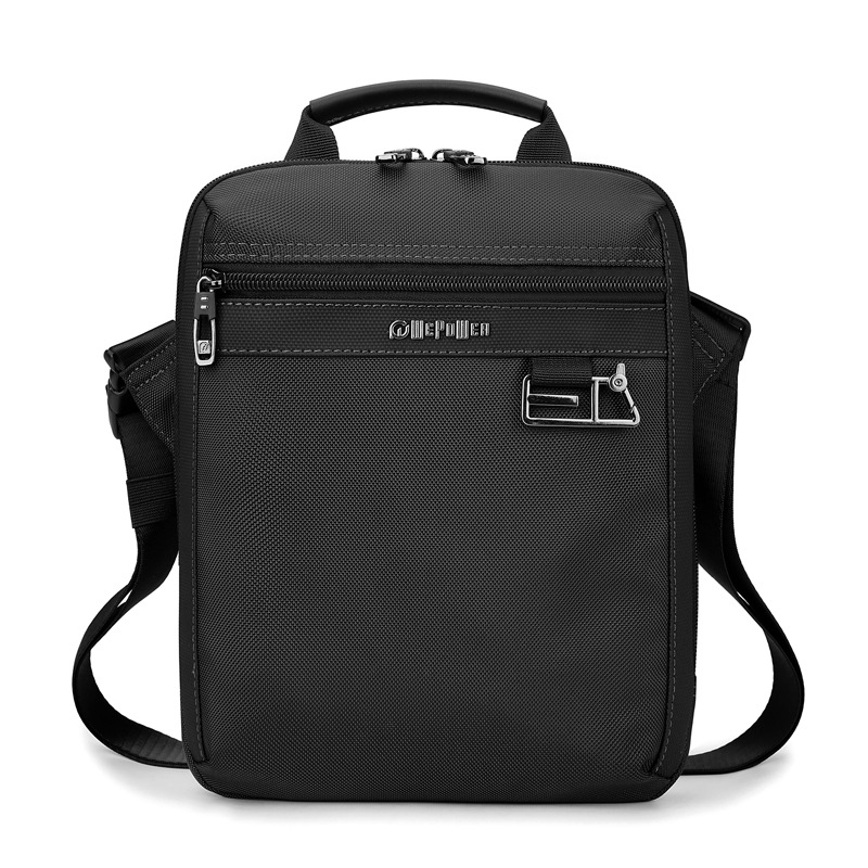 WEPOWER nuevo viaje de negocios de ocio para hombres inclinado viaje al aire libre plano vertical bolso de hombro