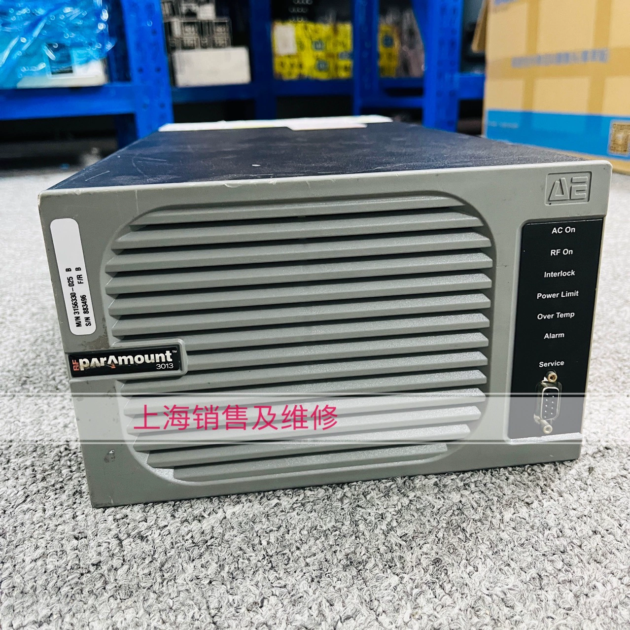 Блок питания RF AE Paramount 3013, код MN 3 кВт 3156330 -025 Есть хорошие на складе