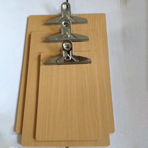 Durable A4 wooden plywood writing noteboard folder file folder