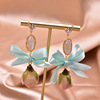 Organic retro earrings from pearl, sexy Hanfu, European style, wholesale