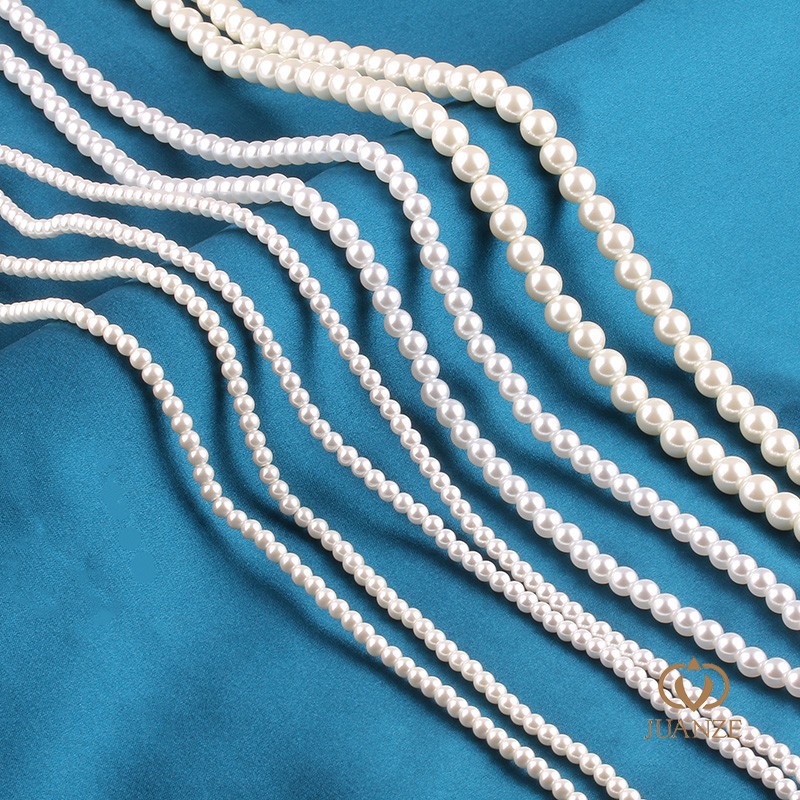 quality glass beads pearl