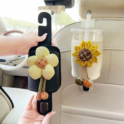 Car cup holder/beverage holder: Holder Seat Back Row Creative
