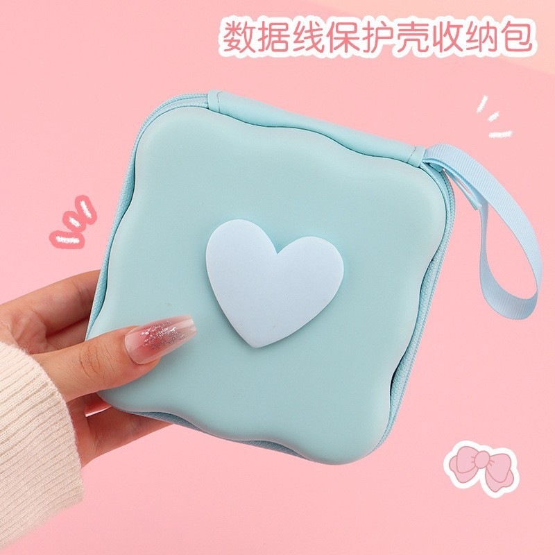 批发数据线收纳包多功能数码配件充电宝移动硬盘保护套收纳整理包|undefined