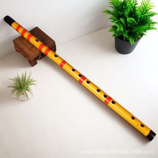 6-hole flute beginner clarinet transverse flute photography props introductory instrument transverse flute bamboo flute